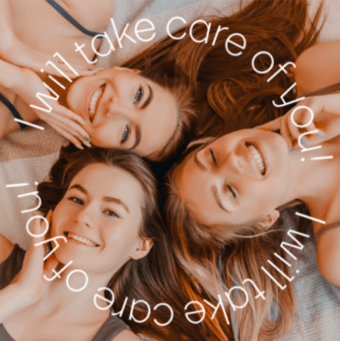 we will take care of you -  brand image